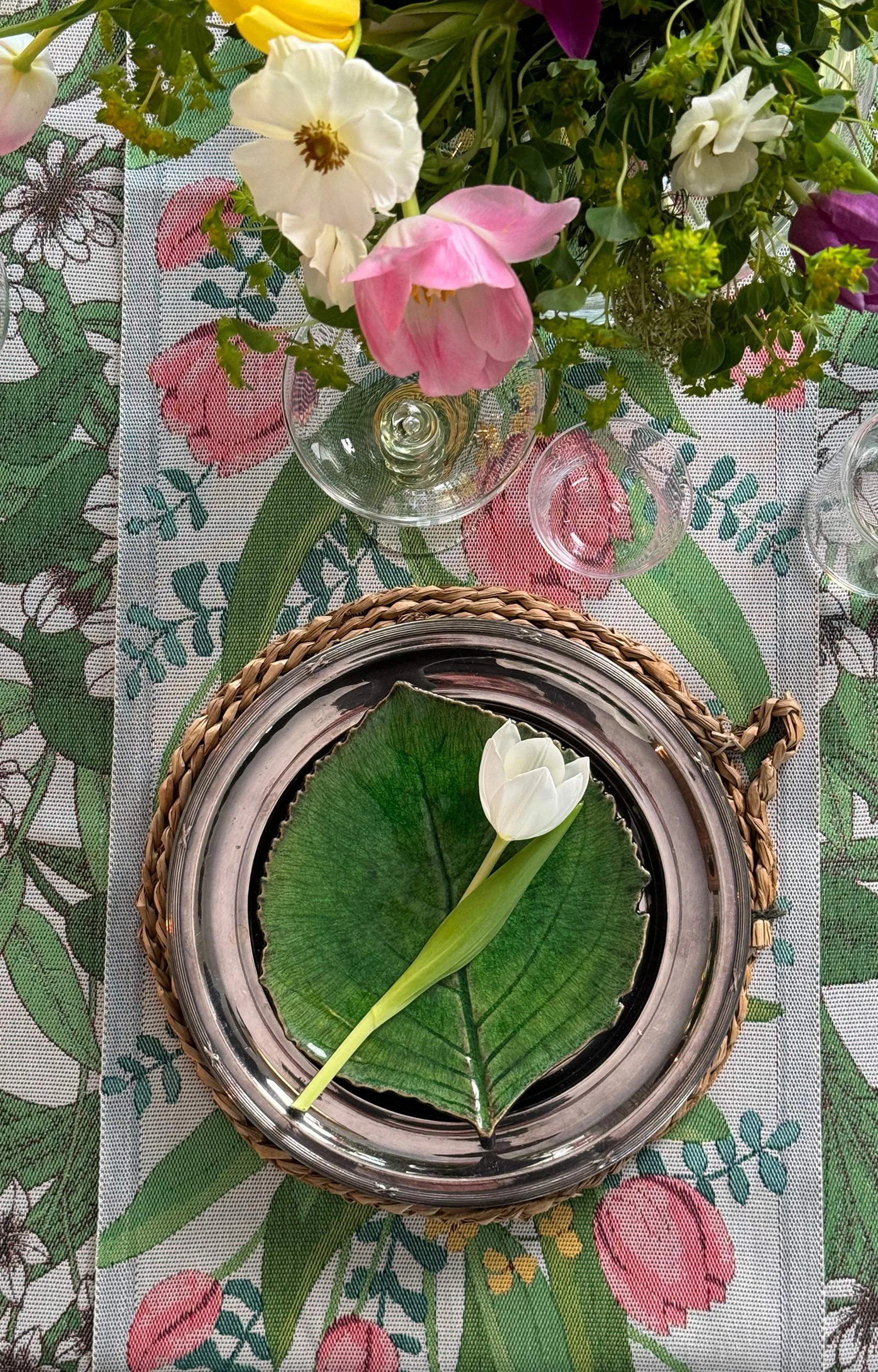 Tulpanlund キッチンタオル 35x50 cm, Multi Ekelund Linneväveri