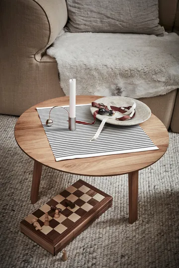 Tvärs ナプキン グレー - 50x50 cm - Ekelund Linneväveri