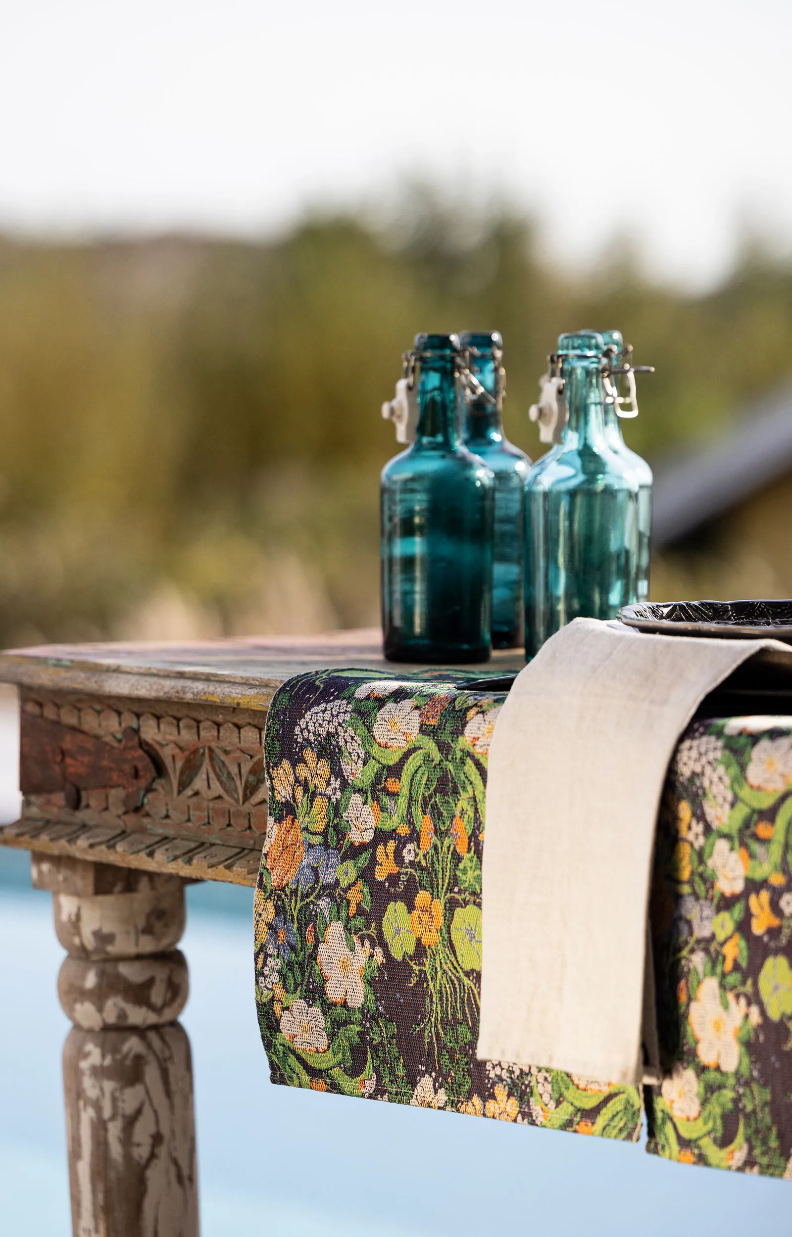 Vägrenen キッチンタオル 35x50 cm., Multi Ekelund Linneväveri