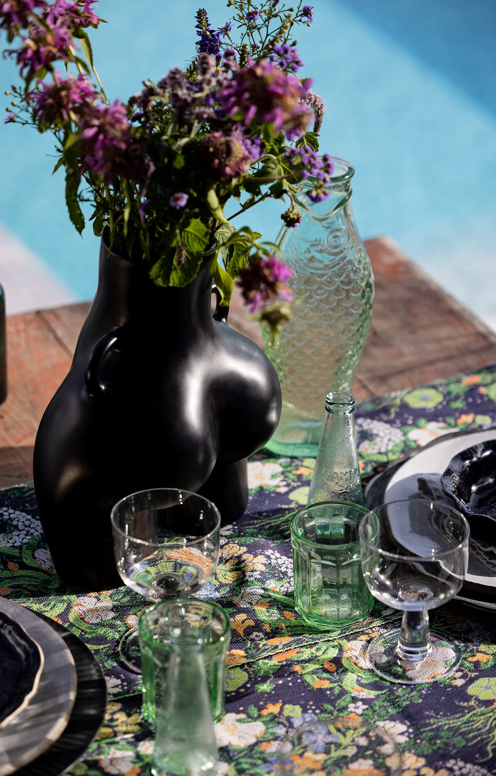 Vägrenen キッチンタオル 35x50 cm., Multi Ekelund Linneväveri