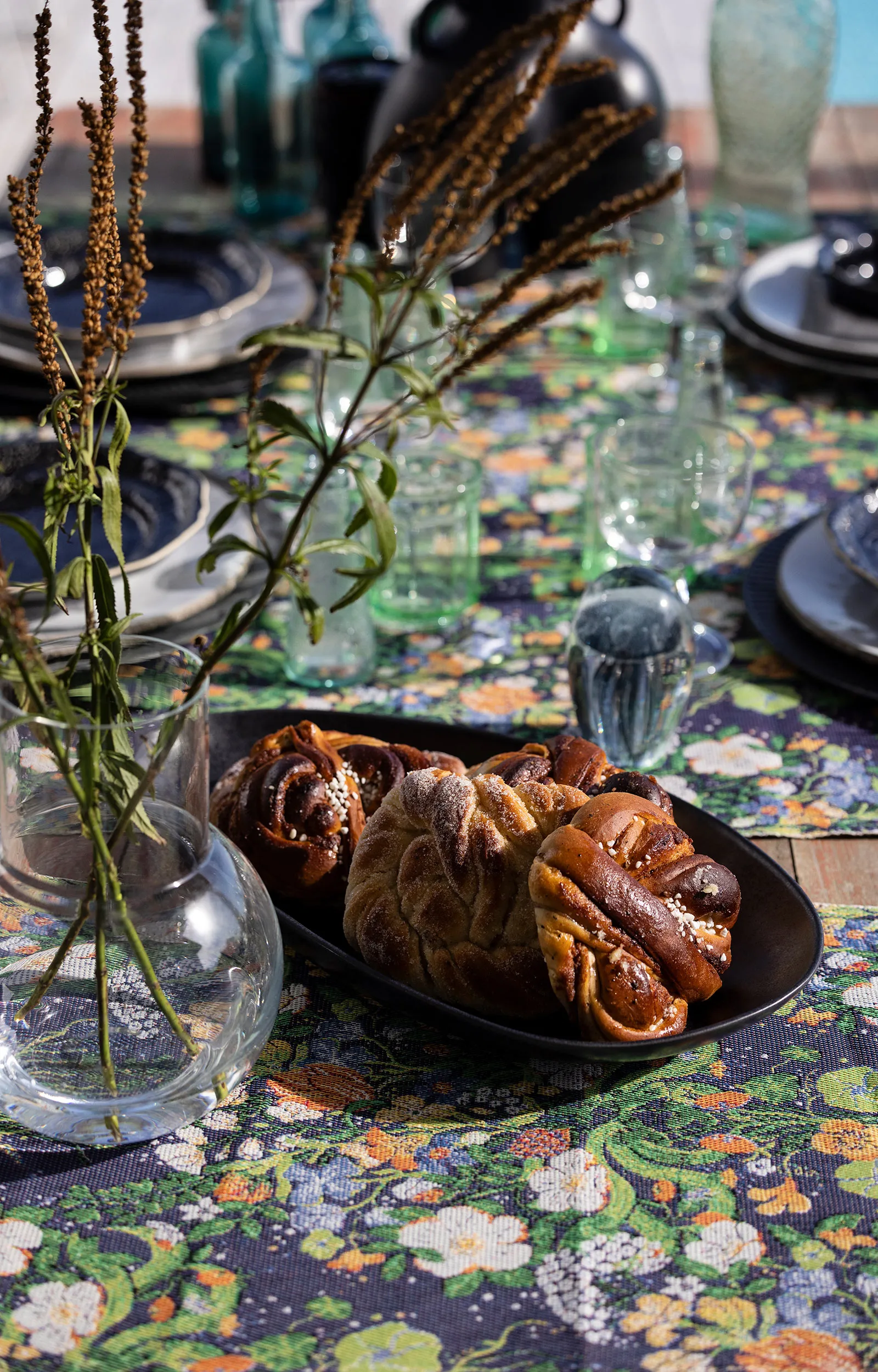 Vägrenen キッチンタオル 35x50 cm., Multi Ekelund Linneväveri