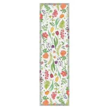 Vår テーブルランナー 35x120 cm - elvira - Ekelund Linneväveri