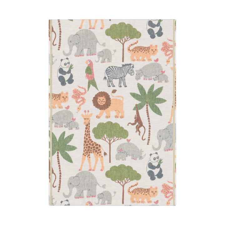 Vilda Vänner ベビーブランケット 72x105 cm - Multi - Ekelund Linneväveri