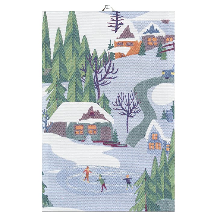Vinterliv キッチンタオル 40x60 cm - multi - Ekelund Linneväveri