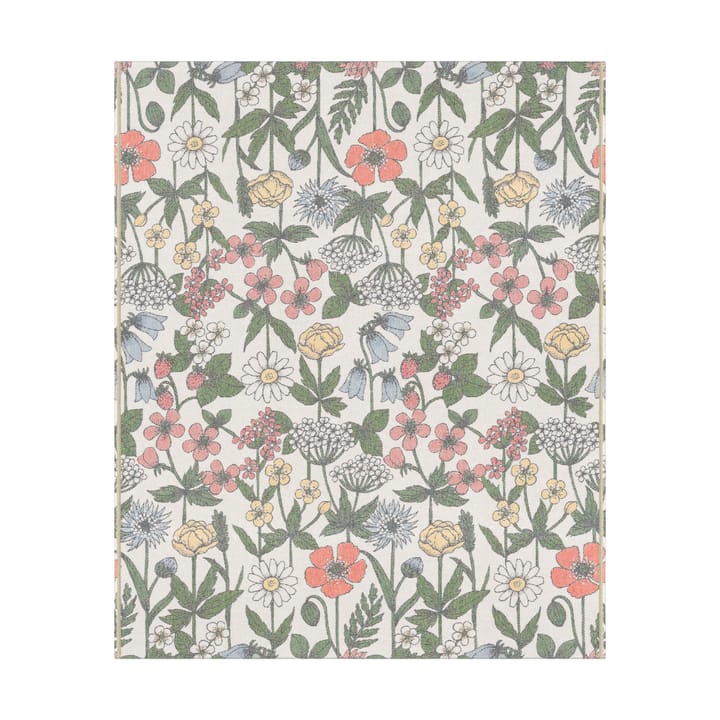Wildflower コットンブランケット 140x170 cm - Multi - Ekelund Linneväveri