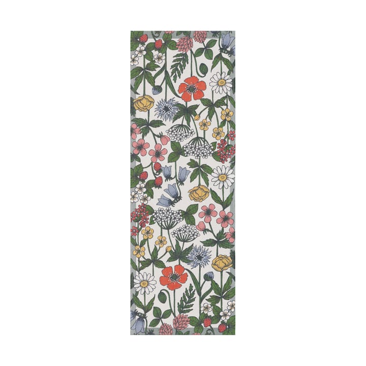 Wildflowers テーブルランナー 35x100 cm - Multi - Ekelund Linneväveri