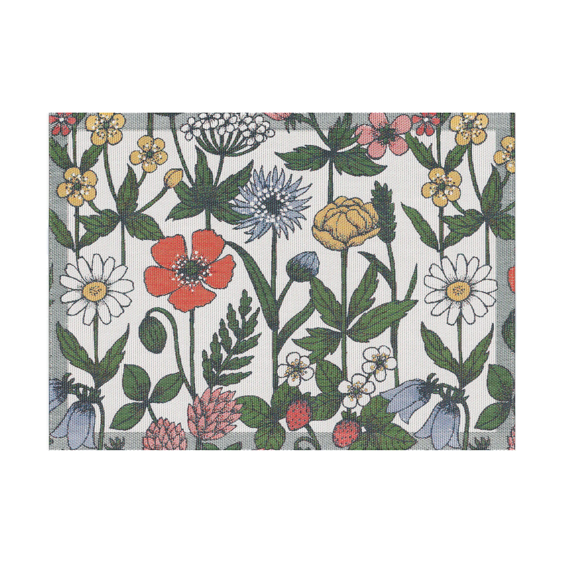 Wildflowers ランチョンマット 35x48 cm, Multi Ekelund Linneväveri