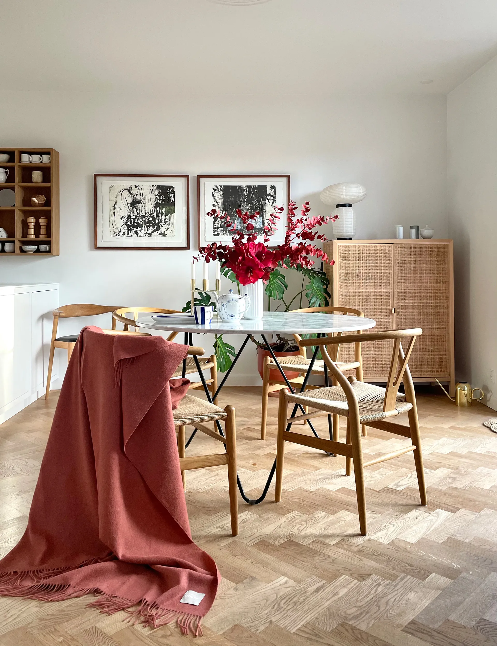 Elvang クラシックスロー, Rusty red Elvang Denmark