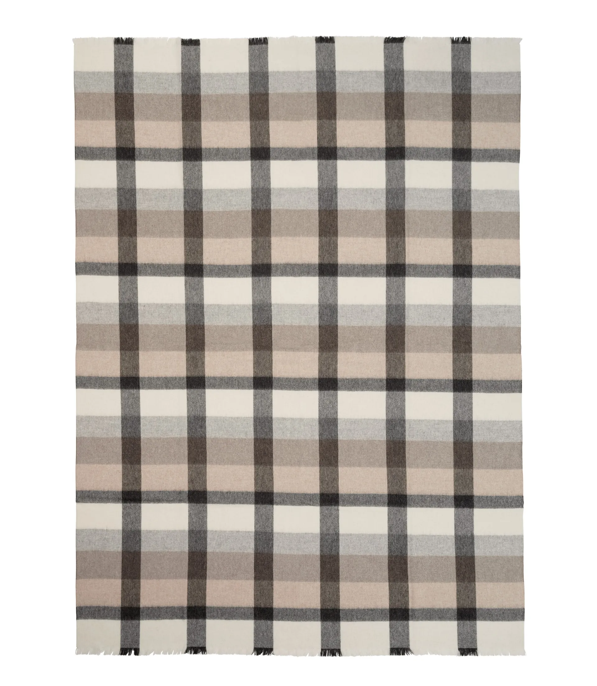 Intersection スロー 130x190 cm, camel-grey Elvang Denmark