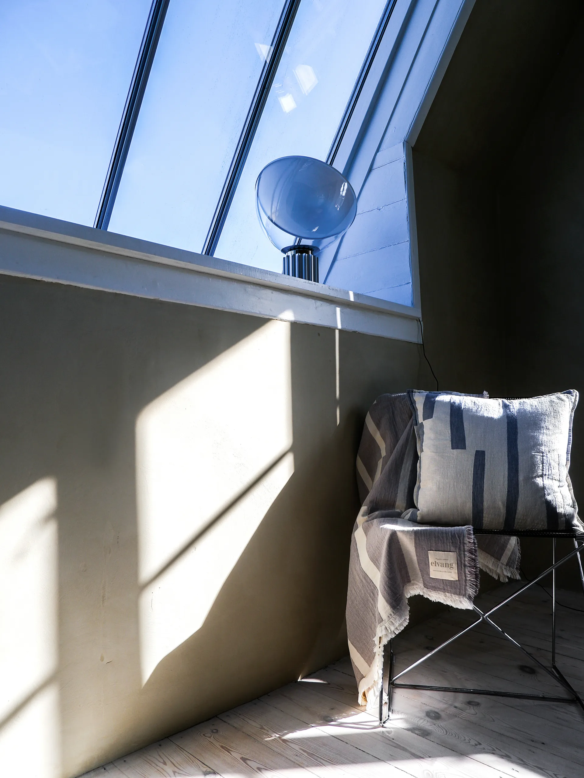 Lyme Grass クッションカバ 50x50 cm, Grey Elvang Denmark