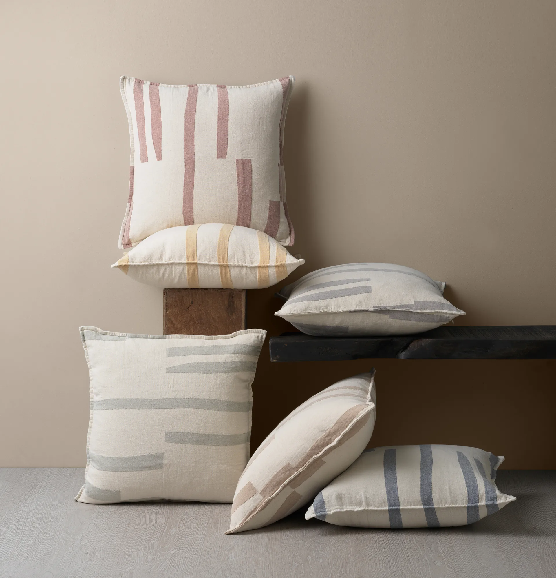 Lyme Grass クッションカバ 50x50 cm, Grey Elvang Denmark