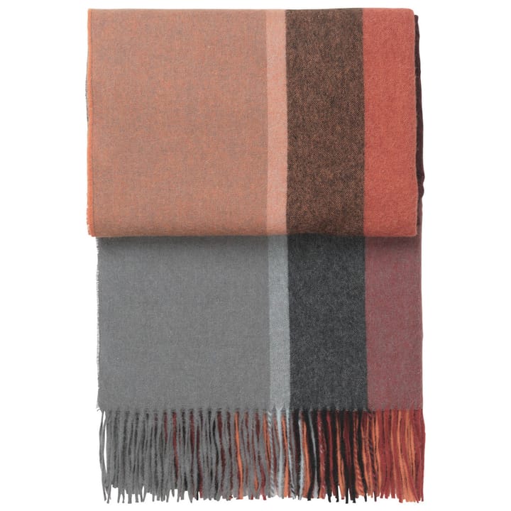 Manhattan スロー, terracotta-red magma Elvang Denmark