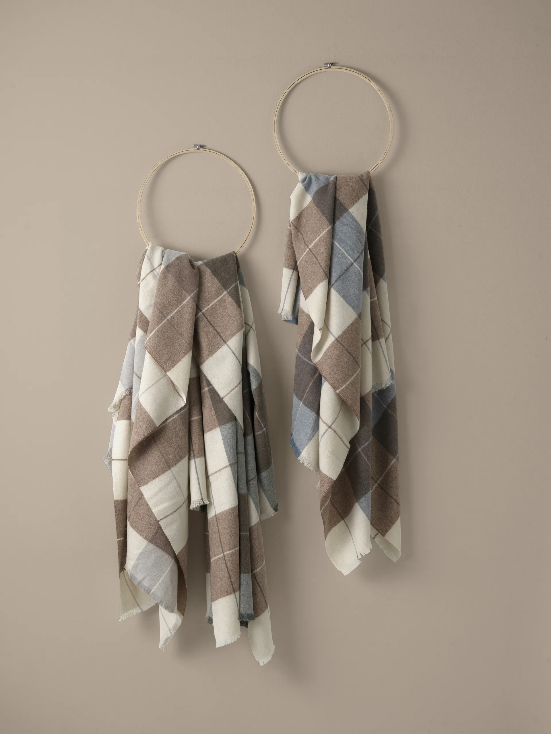 Scotch スロー 130x190 cm, Camel-Grey Elvang Denmark