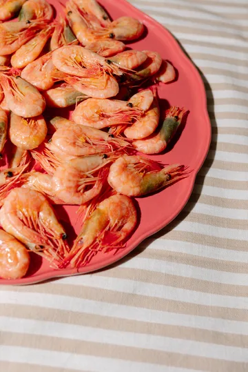 Emile Henry マドレーヌ サービングプラッター - Bubblegum, round - Emile Henry