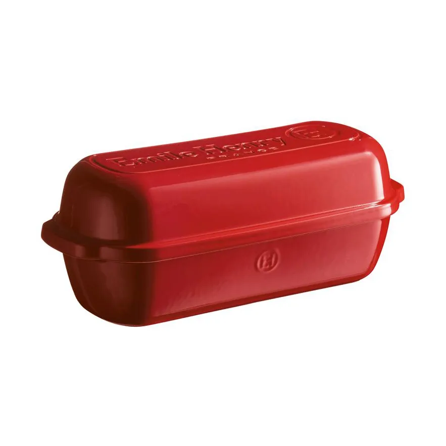 Emile Henry ブレッドパン, Red, rectangular 4.5 L Emile Henry