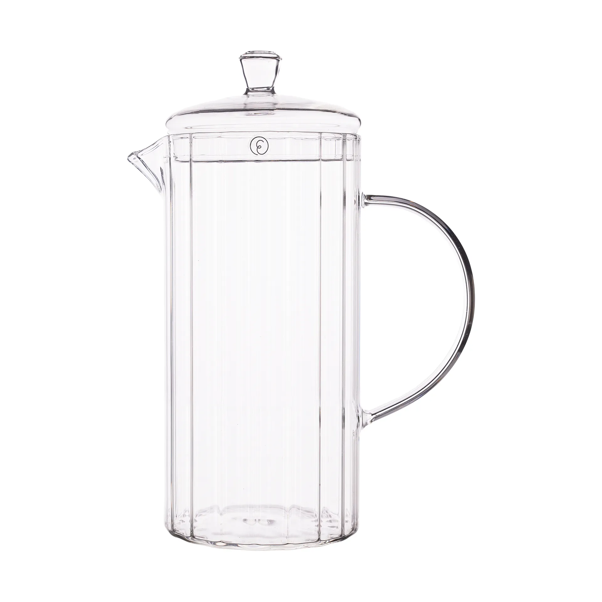 Ernst ガラスジャグ リブ 1 L, Clear ERNST | エルンスト