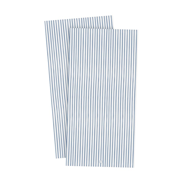 Ernst ナプキン ストライプ 10x20 cm 20枚 - Light blue-white - ERNST | エルンスト