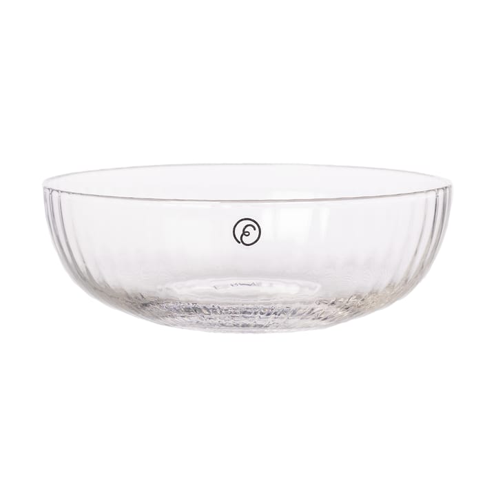 Ernst リブ ガラスボウル Ø13 cm - Clear - ERNST | エルンスト