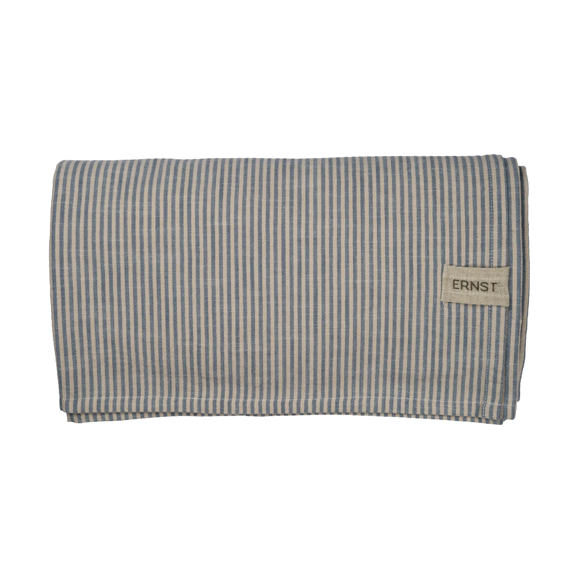 Ernst テーブルクロス ストライプ細め 145x300 cm, Blue-white ERNST | エルンスト