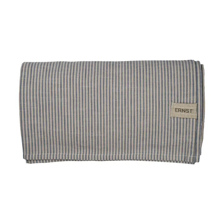 Ernst テーブルクロス ストライプ細め 145x300 cm - Blue-white - ERNST | エルンスト