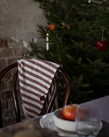 Ernst テーブルクロス ストライプ 145x300 cm - Red-white - ERNST | エルンスト