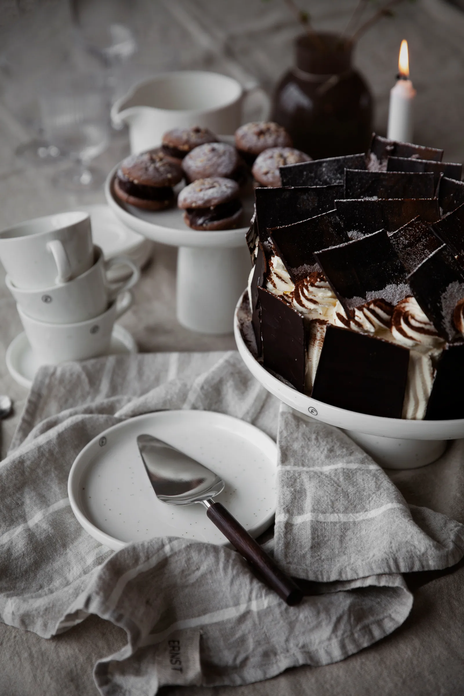 Ernst スモールプレート Ø17.5 cm, Vanilla ERNST | エルンスト