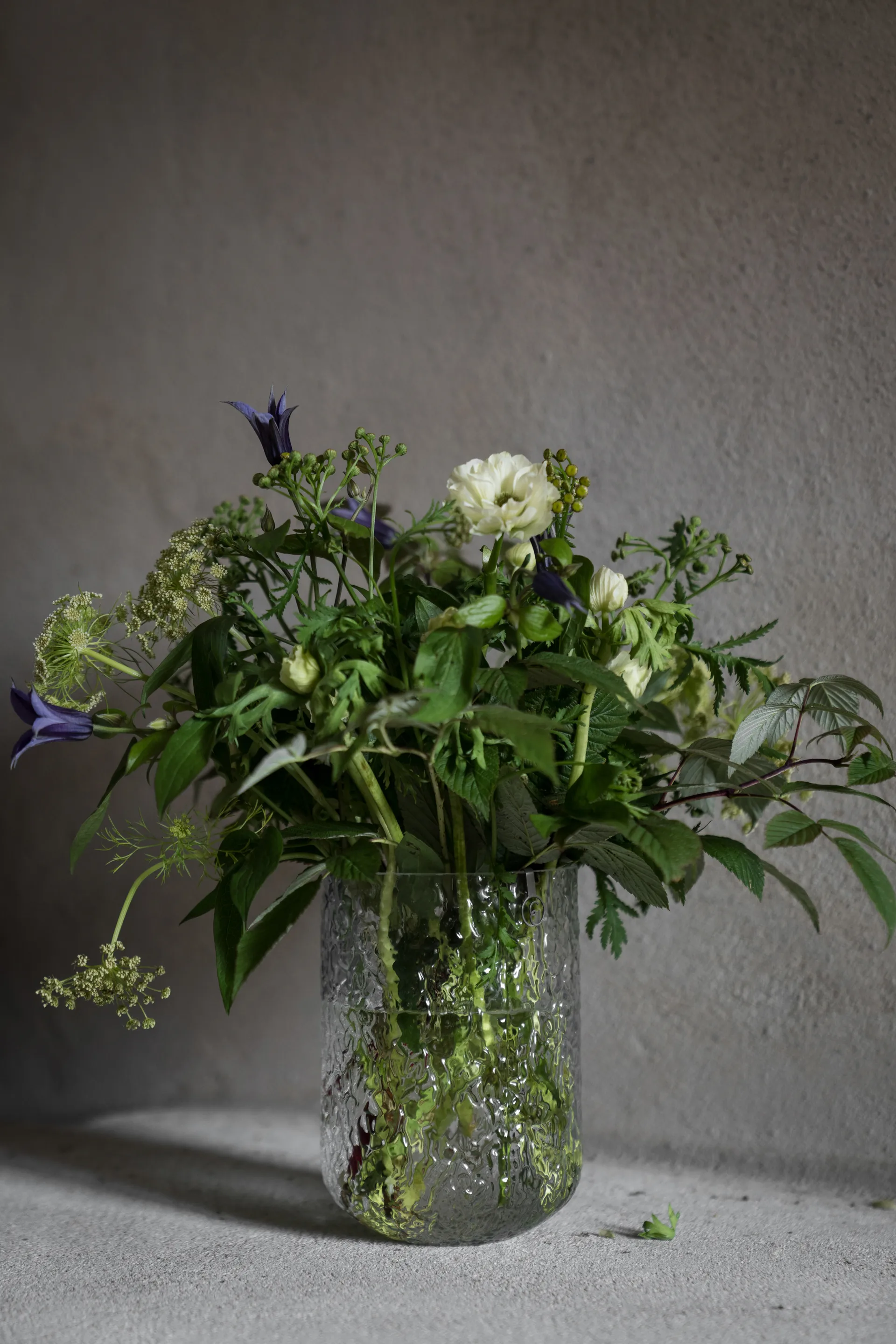 Ernst 花瓶 パターン入り 18 cm, Clear ERNST | エルンスト