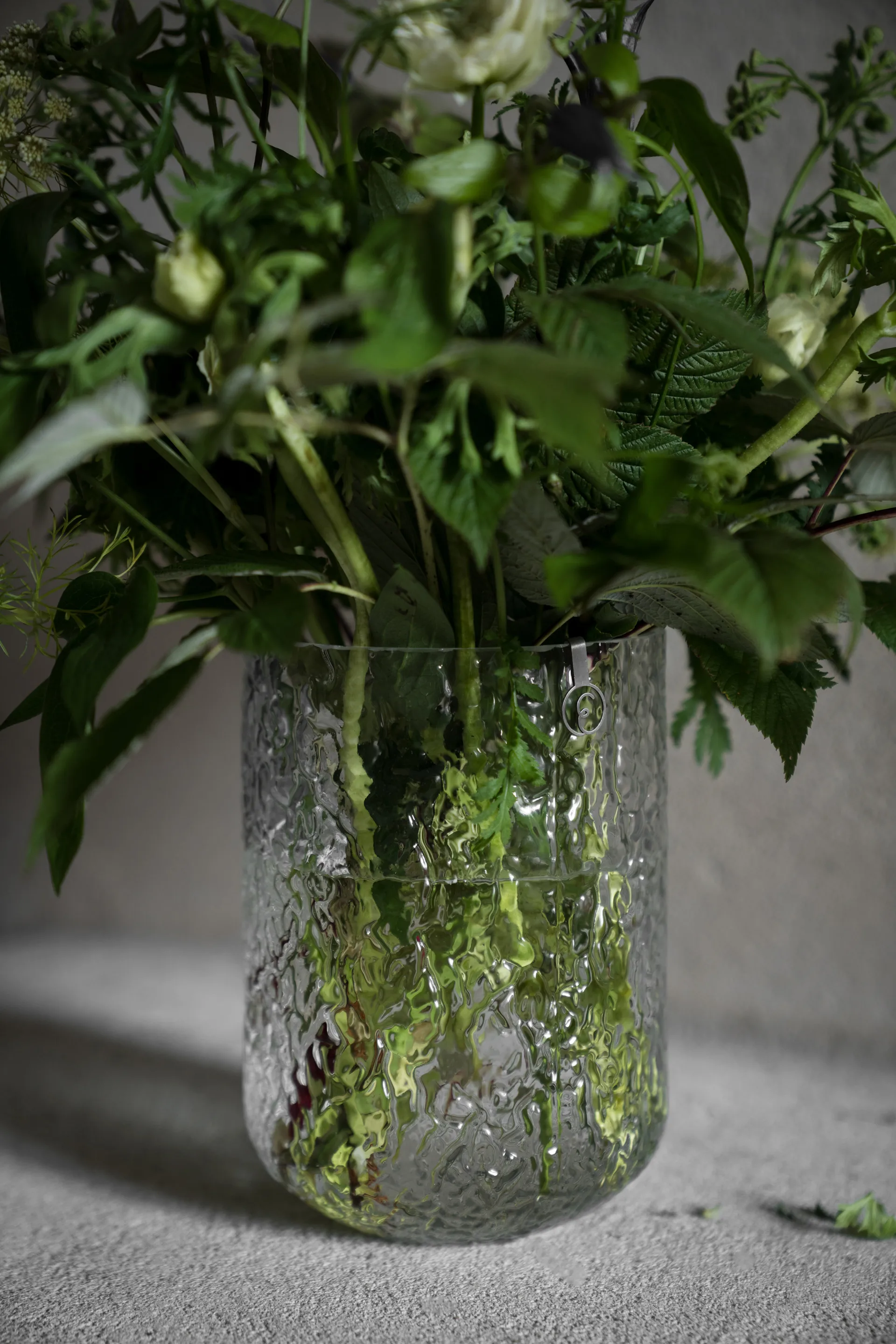 Ernst 花瓶 パターン入り 18 cm, Clear ERNST | エルンスト