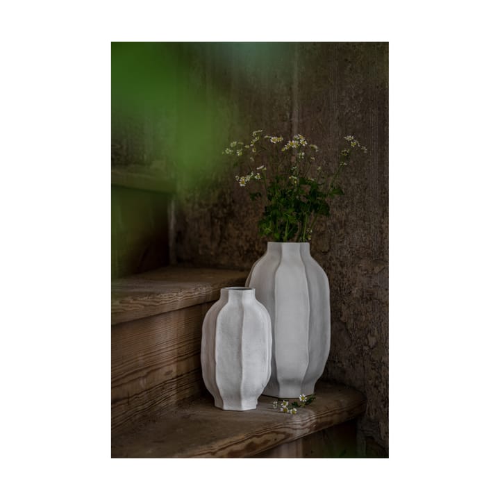 Ernst ストーンウェア花瓶 Ø18 cm - Natural white - ERNST | エルンスト