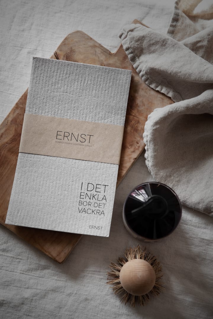 Ernst ディッシュクロス 2パック, 15x25cm, grey ERNST | エルンスト