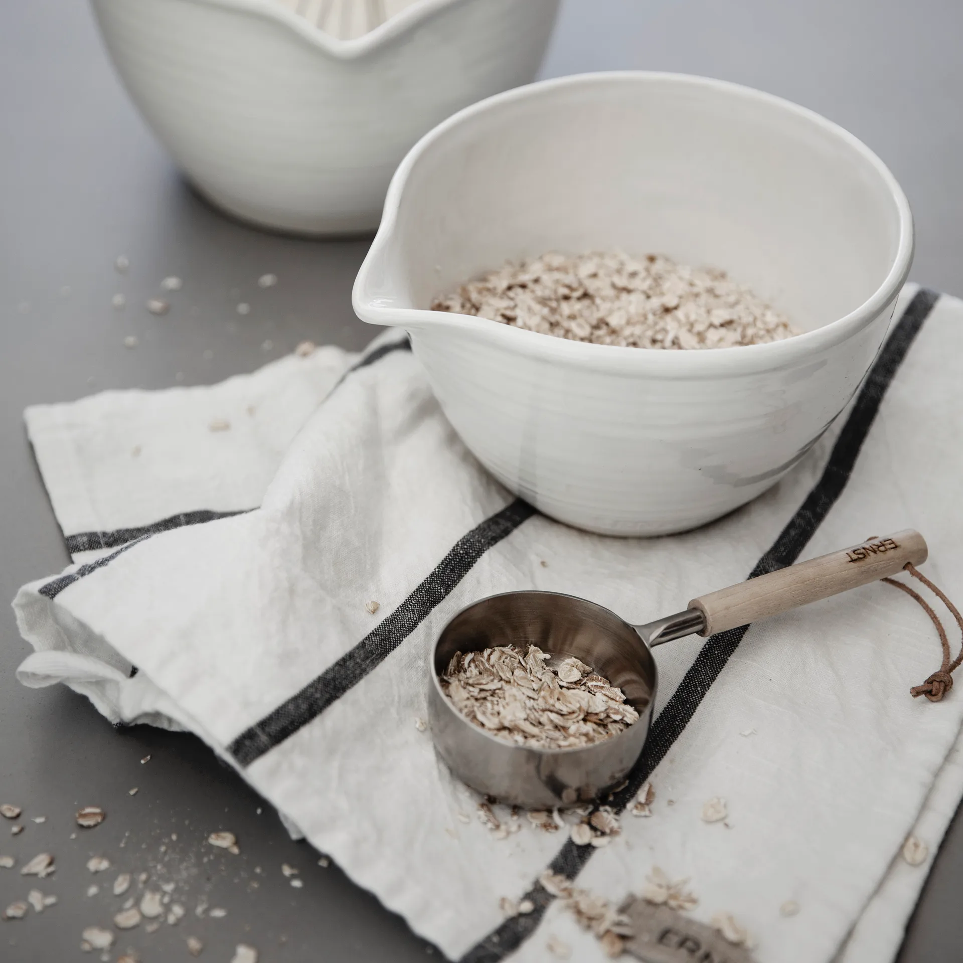 Ernst ボウル ストーンウェア ホワイト, ∅ 20 cm ERNST | エルンスト