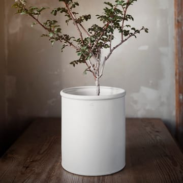 Ernst 植木鉢 ホワイトエッジ - 20.5 cm - ERNST | エルンスト