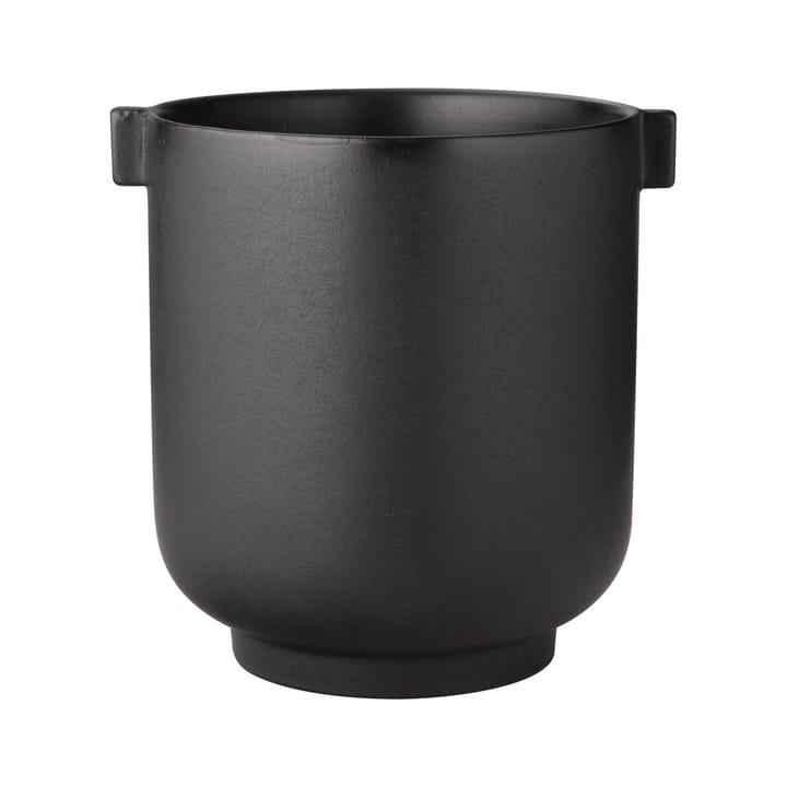 Ernst 植木鉢 ハンドル付き ブラック - 22,5 cm - ERNST | エルンスト