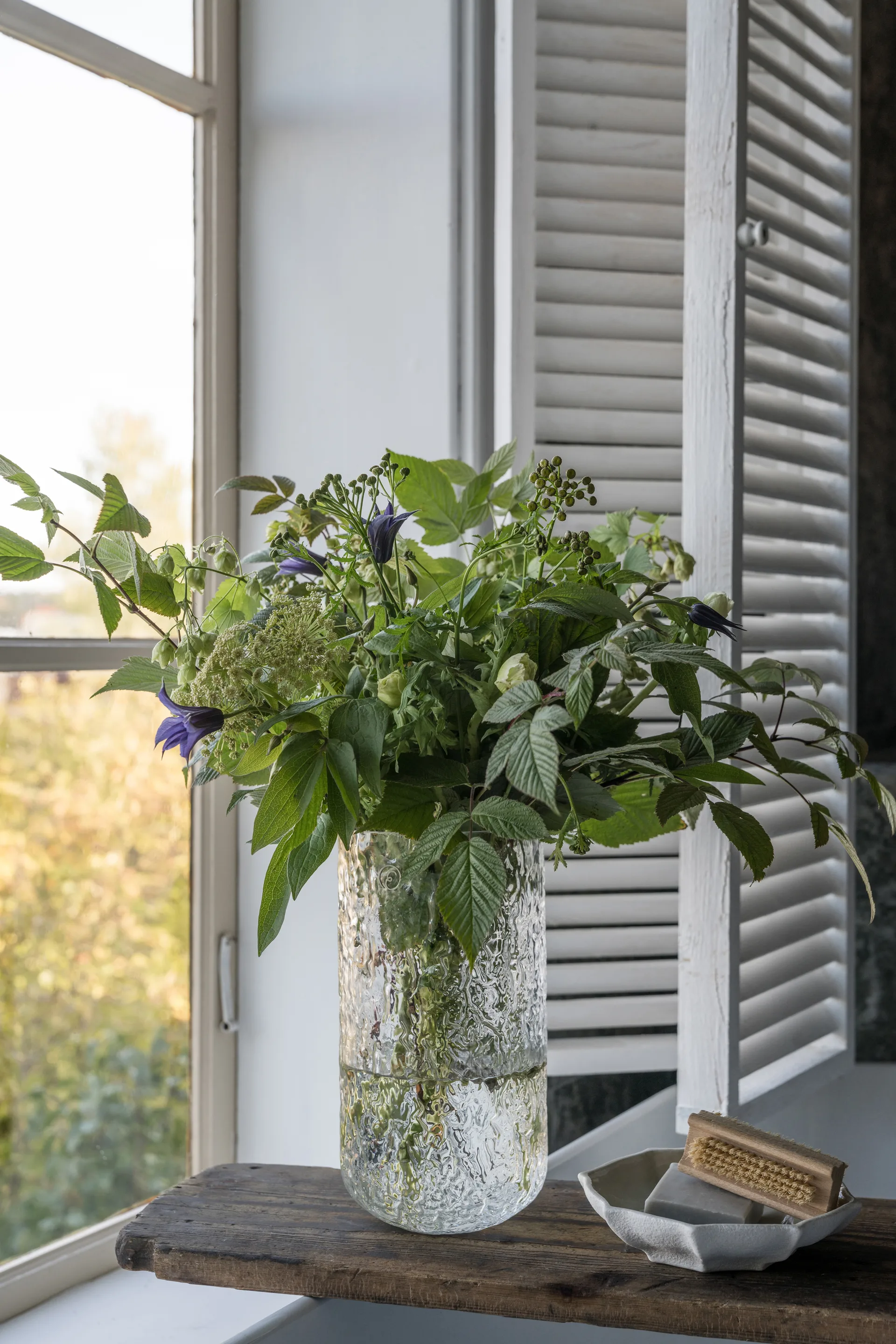 Ernst 花瓶 パターン入り 25 cm, Clear ERNST | エルンスト