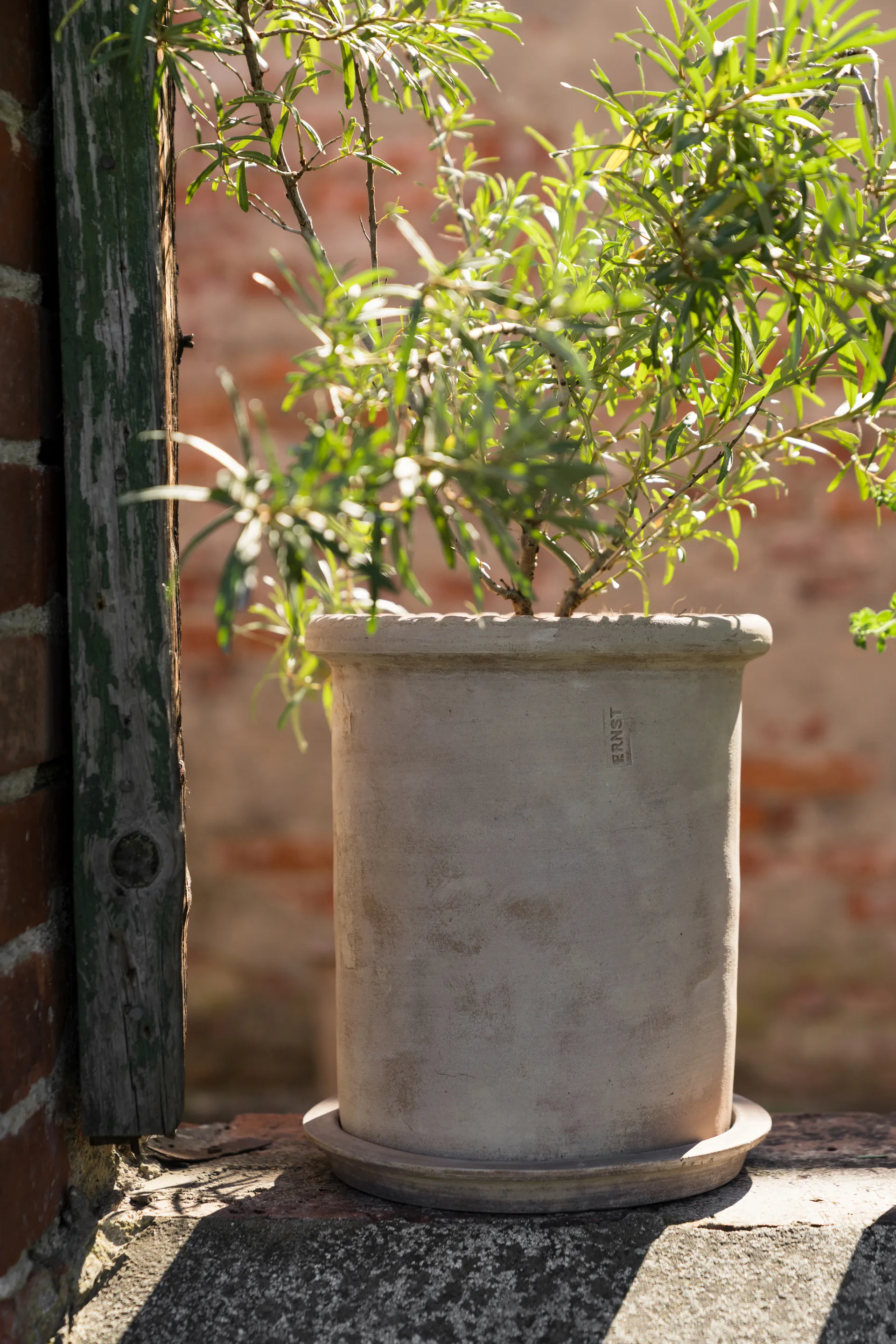 Ernst テラコッタポット 受け皿付き, Ø25x28 cm ERNST | エルンスト