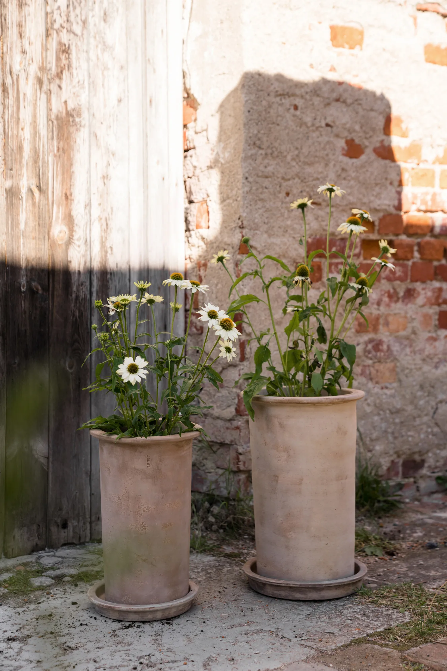 Ernst テラコッタポット 受け皿付き, Ø25x35 cm ERNST | エルンスト