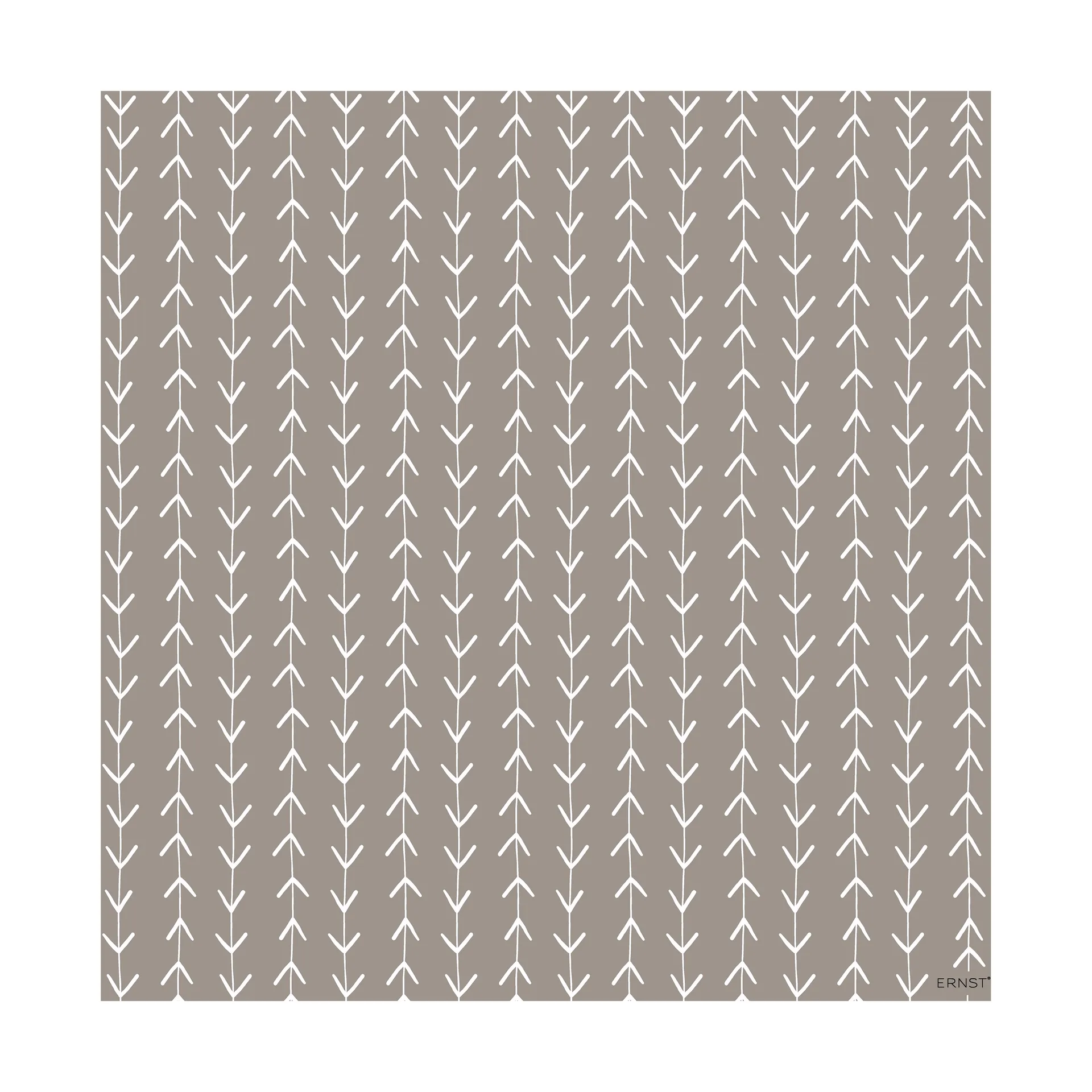 Ernst ナプキン 矢印, 33x33 cm, 20枚セット, Grey-white ERNST | エルンスト