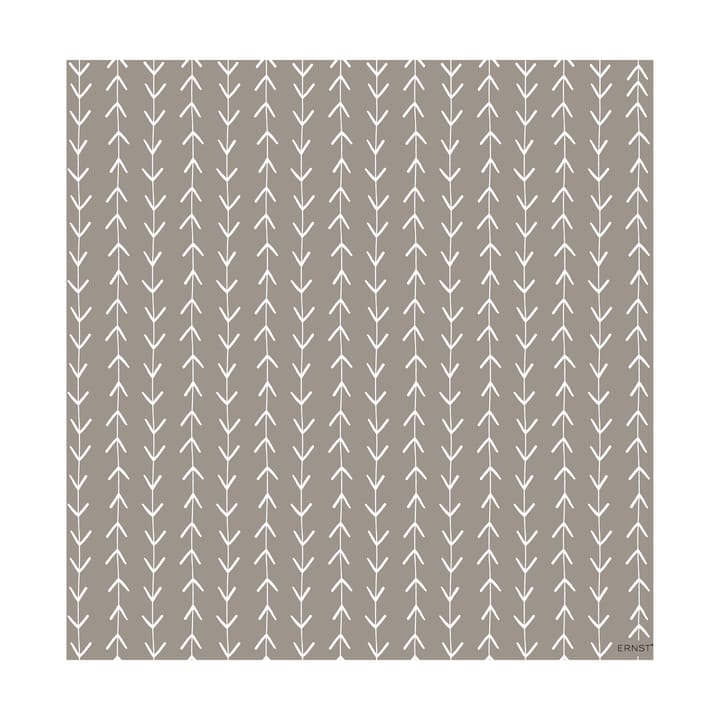 Ernst ナプキン 矢印, 33x33 cm, 20枚セット - Grey-white - ERNST | エルンスト