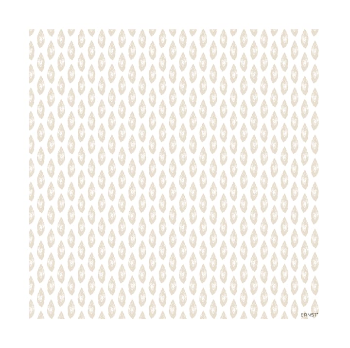 Ernst ナプキン アーモンド 33x33 cm 20枚セット - White-beige - ERNST | エルンスト