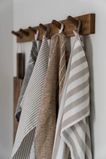 Ernst キッチンタオル ストライプ 47x70 cm - Beige-white stripe - ERNST | エルンスト