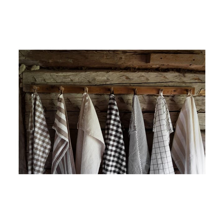 Ernst キッチンタオル ストライプ 47x70 cm, Beige-white ERNST | エルンスト
