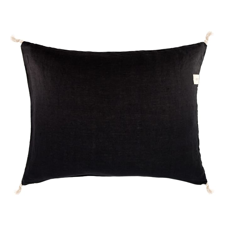 Ernst クッションカバー タッセル付き 50 x 60 cm - Black - ERNST | エルンスト