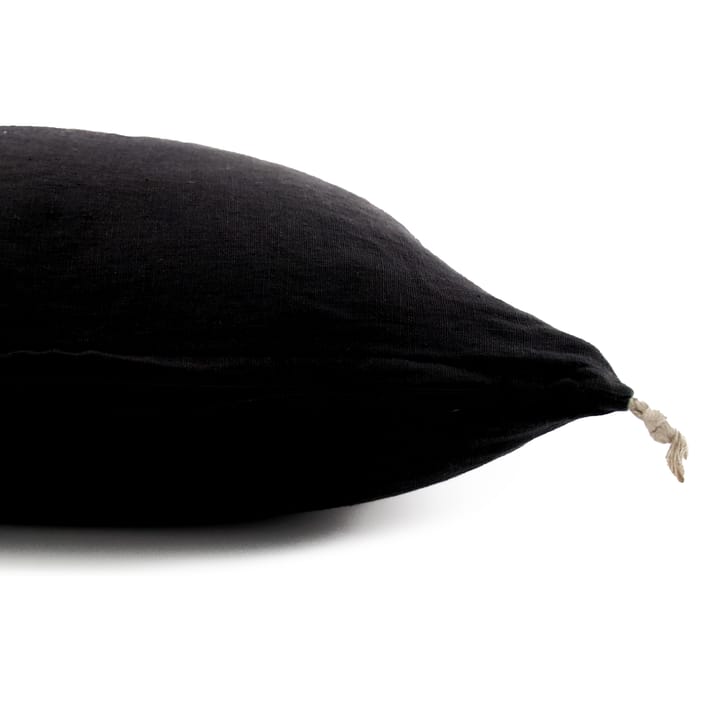 Ernst クッションカバー タッセル付き 50 x 60 cm, Black ERNST | エルンスト