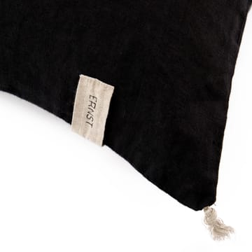 Ernst クッションカバー タッセル付き 50 x 60 cm - Black - ERNST | エルンスト
