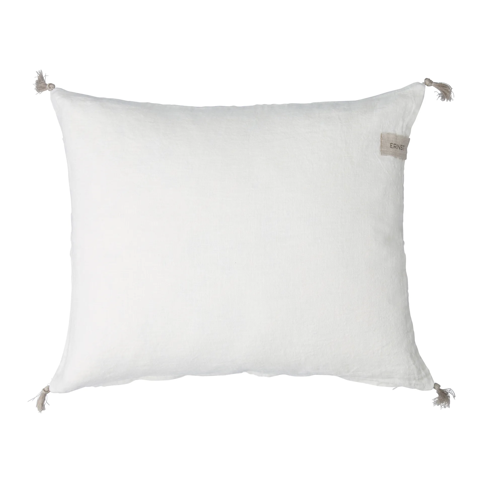 Ernst クッションカバー タッセル付き 50 x 60 cm, white ERNST | エルンスト