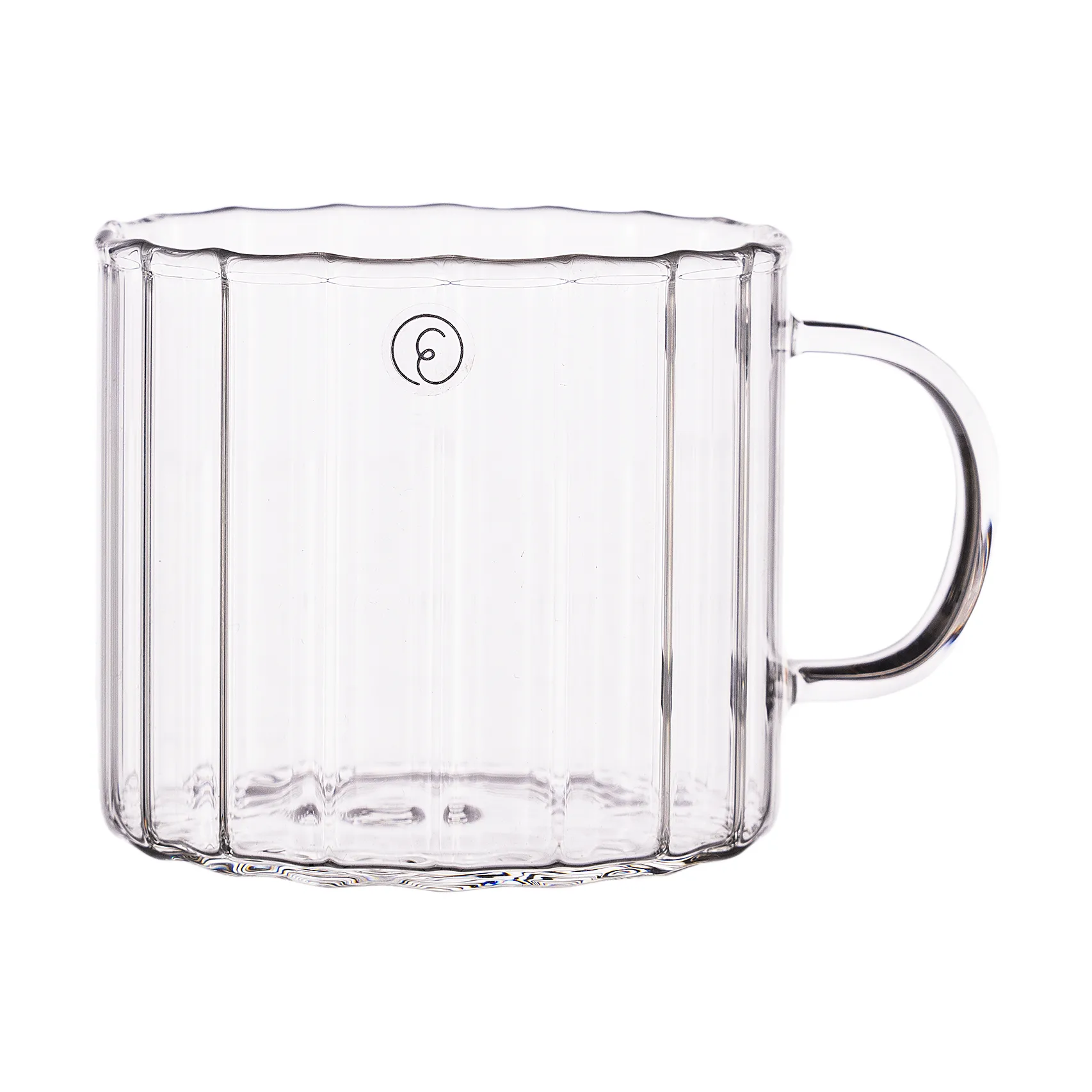 Ernst ガラスマグ リブ Ø8 cm, Clear ERNST | エルンスト