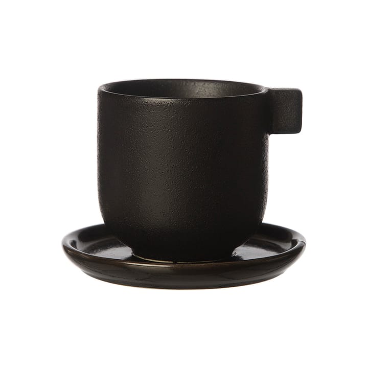 Ernst コーヒーカップ ソーサー付き 8.5 cm - Black - ERNST | エルンスト