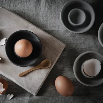 Ernst エッグカップ  ホワイト - 9 cm - ERNST | エルンスト