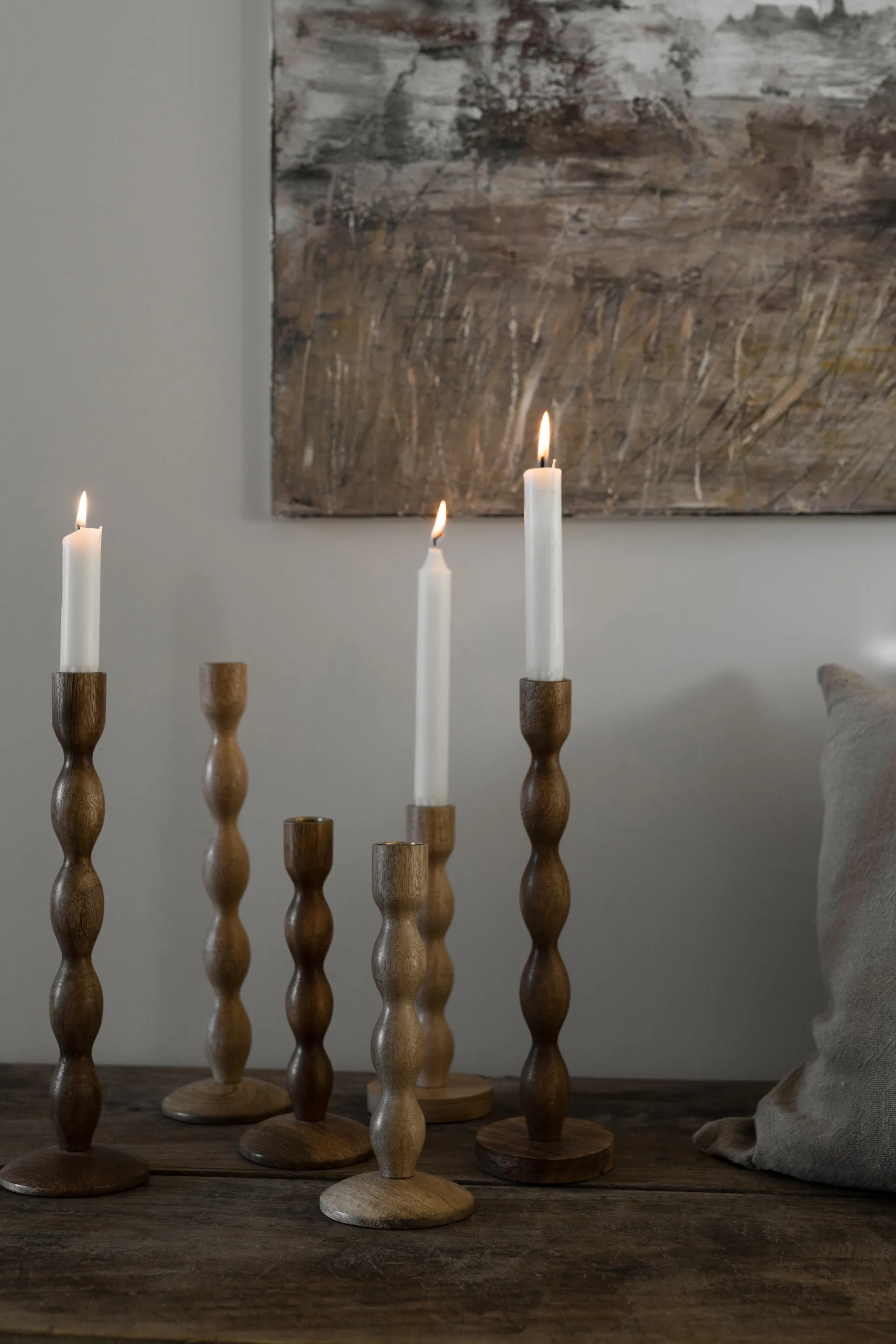 Ernst キャンドルホルダー Ø9x21 cm, Natural ERNST | エルンスト