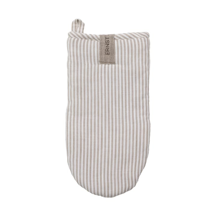 Ernst オーブンミット ストライプ - Beige-white stripe - ERNST | エルンスト